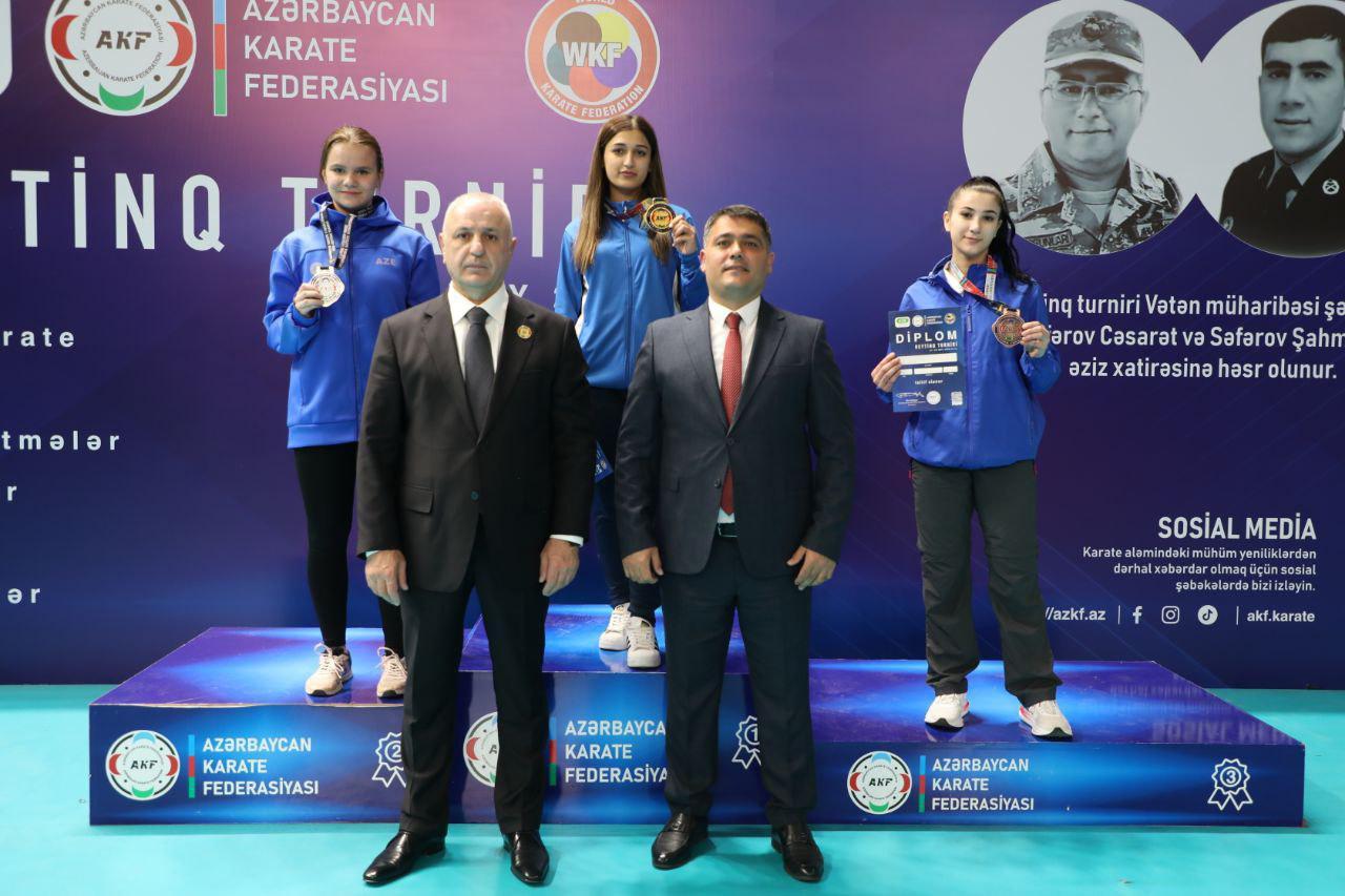  Şəhidlərin xatirəsinə karate üzrə reytinq turniri keçirilib - FOTO